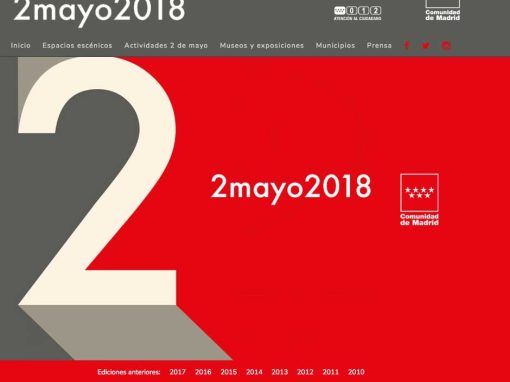 Dos de mayo 2018
