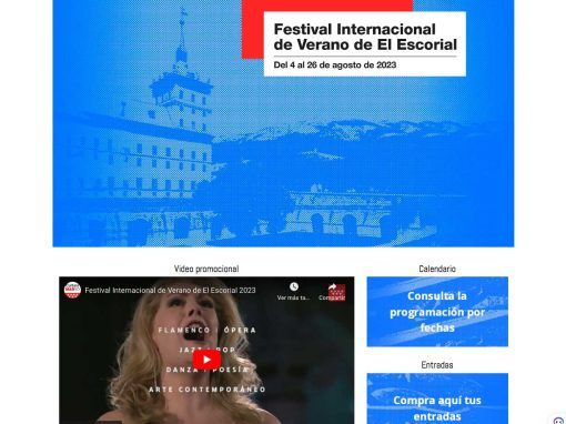 Festival Internacional de Verano de El Escorial 2023